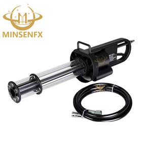 MINSENFX Nova Pistola Girar LED <span class=keywords><strong>CO2</strong></span> Gun RGB Jet Cannon Seis Olhos Máquina Cryo Efeito Especial Jet Gatling Gun Para DJ Disco evento - Product Image 4