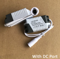 Conducteur LED 300mA 8-24W/18W, adaptateur d'alimentation, transformateur de lumière 85-265V pour bande lumineuse LED, éclairage de plafond, éclairage encastré