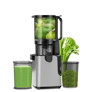 Máquina extractora de exprimidor, exprimidor de naranja, exprimidor de prensa en frío lento, tamaño compacto, menor ruido, Boca Grande - Product Image 1