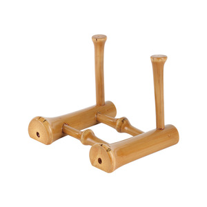 Handmade Bamboo Tea Stand Tea Cake Holder Simple Display Rack Traditional Chinese Style Multifunction Tea Room Accessory - Product Image 5