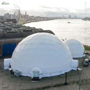 Tente de réception de grande taille pour salon professionnel, dôme de 25 m, 30 m, 50 m, projecteur 360°, imperméable, pour événements commerciaux, fêtes, mariages - Product Image 2