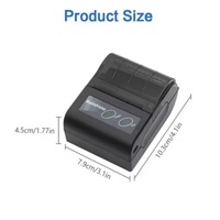 Mini-imprimante thermique portable 2 pouces USB en stock, garantie 1 an, 203 dpi