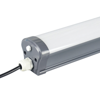 IP65 tinggi tri-proof cahaya 1.2m plastik PC aluminium Strip korosi kelembaban tahan air 80 gudang 100 1.23 lampu LED terintegrasi