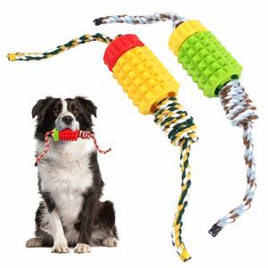 ของเล่นสุนัขรูปสับปะรดแบบใหม่ปี 2026 พร้อมเชือก TPR ปลอดสารพิษ ของเล่นเชือกขนาดใหญ่สำหรับสุนัข ของเล่นเคี้ยวสำหรับสุนัข - Product Image 1