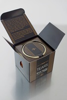 Cajas de velas de perfume de cartón personalizadas con logotipo de lámina UV en relieve laminación mate e incluye embalaje de papel de tapa