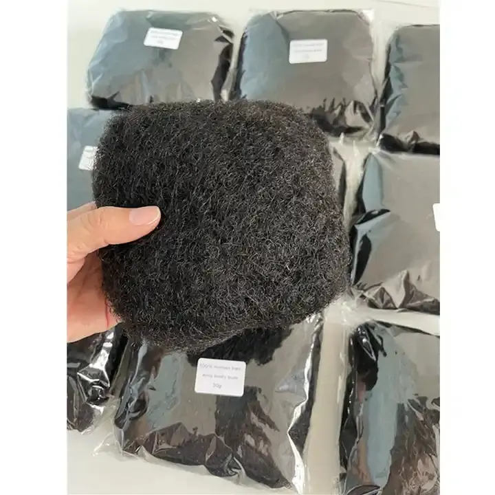 Prezzo a buon mercato Afro Kinky umani Remy capelli umani massa Afro crespo capelli umani per treccia Dreadlock capelli di riparazione