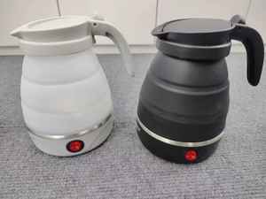 Bouilloire pliable portable Hoffmans 0,6 L Afrique 600 W, mini <span class=keywords><strong>chauffe</strong></span>-eau <span class=keywords><strong>de</strong></span> voyage avec <span class=keywords><strong>corps</strong></span> en silicone pour cafetière, cadeau - Product Image 5