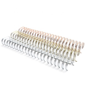 Anneaux à spirale or pour carnets, fournitures de bureau et scolaires, échantillon gratuit - Product Image 1