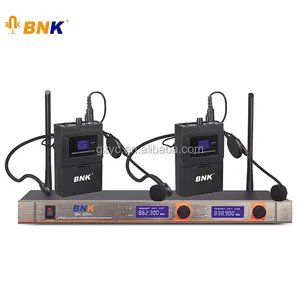 BNK 전문 고품질 FM 무선 헤드셋 마이크 전문 BK25H