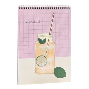 A4 Sketchbook giấy vẽ phác thảo Pad trẻ em màu cuốn sách và nghệ thuật giấy với dễ dàng để sử dụng Doodle pad với