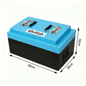 <span class=keywords><strong>Batterie</strong></span> au lithium longue durée 60V 45Ah pour vélo <span class=keywords><strong>de</strong></span> livraison électrique et trottinette, cellules <span class=keywords><strong>de</strong></span> qualité A, <span class=keywords><strong>prix</strong></span> <span class=keywords><strong>d</strong></span>'usine, vente en gros, cycle profond - Product Image 1