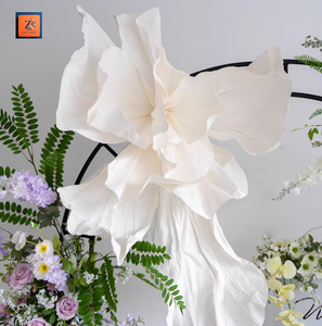 ดอกไม้ประดิษฐ์รูปโค้งเหมือนจริงทำด้วยมือสำหรับงานแต่งงานกิจกรรมกลางแจ้งในท้องทุ่งการเดินทางเป็นมิตรกับสิ่งแวดล้อม - Product Image 4