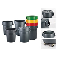 Classification Offre Spéciale en option 120L/240L/1100L poubelle en plastique extérieur deux roues poubelle poubelle cuisine poubelle