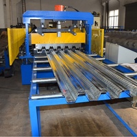 Machine de formage de rouleaux de plancher en métal Composite de Type B, épaisseur de 0.8mm-1.5mm, avec nervures de gaufrage, 1.5 pouces