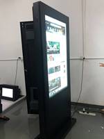 43 55 65 75 pouces Outdoor 2500 Nits Totem Monitor 4K Android LCD Affichage publicitaire Signalisation numérique Lecteur multimédia