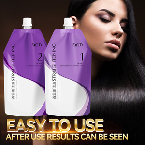 Crema Alisadora de Cabello <span class=keywords><strong>con</strong></span> <span class=keywords><strong>Keratina</strong></span> Natural No. 1 y No. 2, Loción <span class=keywords><strong>Permanente</strong></span> para el Cabello <span class=keywords><strong>con</strong></span> Efecto Digital, <span class=keywords><strong>Precio</strong></span> de Fábrica - Product Image 5