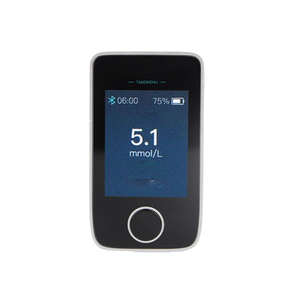 Medidor de glucosa en sangre no <span class=keywords><strong>invasivo</strong></span> de alta precisión para monitoreo doméstico sin dolor con pantalla LED, portátil. - Product Image 3