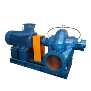 Single Stage Split Case Double Suction Centrifugal <b>Water</b> <b>Pump</b> for Sewage Treatment Plants and Industrial <b>Water</b> Transfer - Product Image 1