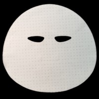 Masque facial en tissu non tissé 100 % Lyocell Tencel, haute résistance à l'humidité, en Spunlace, matériau cosmétique écologique pour masques OEM