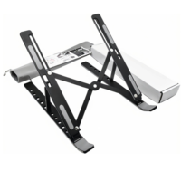Support pour ordinateur portable en aluminium Suibo, support pliable et réglable de 18 pouces, dissipation de la chaleur, support pour tablette et ordinateur portable, bureau