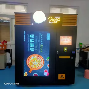 China factory commercial indoor hot pizza maker frozen food vending machine automatic smart pizza vending machine