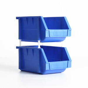 Công Nghiệp Kho <span class=keywords><strong>Stackable</strong></span> Nhựa Phần Cứng Kệ Lưu Trữ Phụ Tùng Thùng Cho Nhà Để Xe Thủ Công Lưu Trữ Trong Cửa Hàng Bán Lẻ Nhà Để Xe - Product Image 4