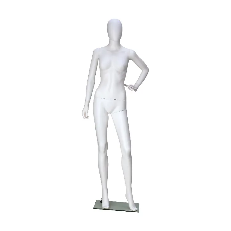 Wholesale Sexy Full-body Female Mannequins Fashion Standing Dummy Plastic Women Model Skin White For Clothes Windows Display