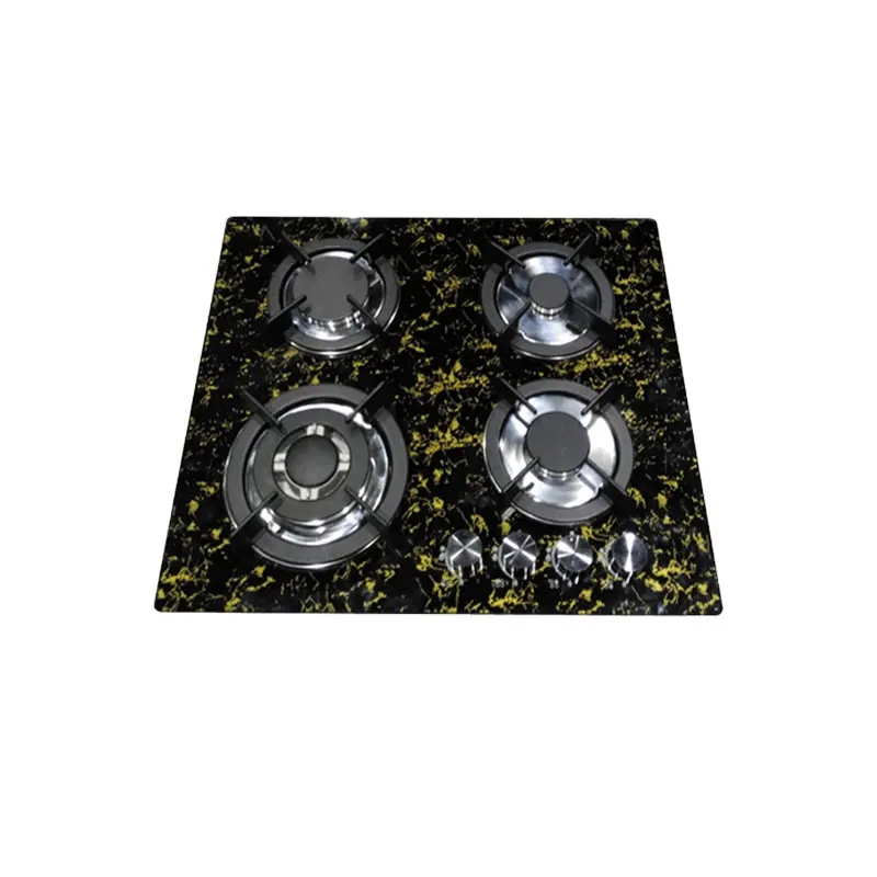 2024 Glass Panel China New Arrivals Competitive Price 4 Burners Stainless Steel Supplier Built In Gas Stove Hob Cooktop Cookers