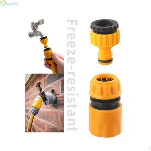 Konektor Air Taman Plastik ABS 1/2 Quick Outdoor untuk Selang & Peralatan Taman - Product Image 4