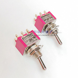 สวิตช์แบบกด Mts 202 6 ขา Dpdt เปิด-ปิด 5a 250vac 16 มม. ขั้วต่อแบบสกรู พลาสติก - Product Image 3