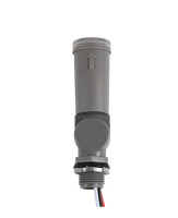 Lumière LED 120V avec capteur photoélectrique orientable, contrôle par capteur, gris, 1,5VA, pour extérieur, du crépuscule à l'aube