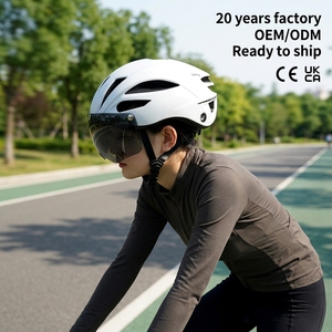 Casco de Ciclismo con Lentes Magnéticas de Envío Rápido de Fábrica, Diseño Transpirable, Casco Fahrradhelm para Ciclismo y Patinaje sobre Ruedas - Product Image 1