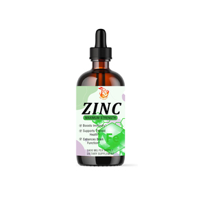 Gotas Líquidas de Zinc Más Vendidas, Contienen 2400 mg de Zinc, Piel Radiante desde Adentro, Suplemento Líquido de Zinc para el Sistema Inmunológico - Product Image 1