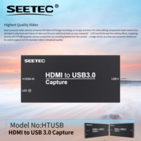 Carte de capture SEETEC HTUSB pour le commerce en direct, USB 3.0 Type-A/C, Plug & Play, Logo OEM pour studio de diffusion