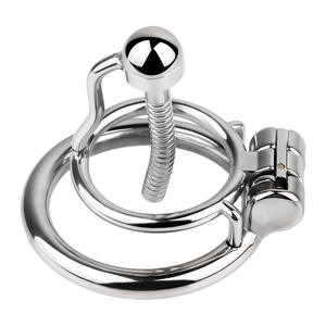Mannelijke kuisheidskooi, glansring, penisplug, penisvergrendeling, kooien, bondage, urethrale dilatoren, stimulator, seksspeeltje voor mannen - Product Image 5