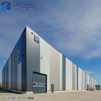Edificio de Almacén/Taller Prefabricado de Fácil Montaje con Estructura de Acero Prediseñada para Almacenamiento Industrial