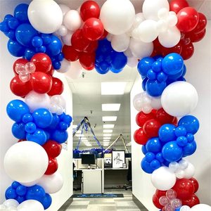 Créez une atmosphère festive pleine d'éclat rouge, blanc et bleu : la guirlande de ballons du 4 juillet garantit une célébration inoubliable - Product Image 2