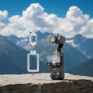 Protection d'écran en verre trempé de qualité supérieure, haute transparence, revêtement AR, kit d'installation facile pour DJI OSMO Pocket <span class=keywords><strong>3</strong></span> - Product Image 1