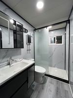 Maison mobile préfabriquée de luxe 20/40 pieds, 2 chambres, extensible et pliable, design moderne pour hôtel et villa
