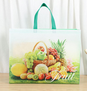 <span class=keywords><strong>ถุง</strong></span>ของขวัญผลไม้ ผ้าไม่ทอ รีไซเคิลได้ พิมพ์โลโก้ตามสั่ง มีหูหิ้ว พกพาสะดวก เคลือบกันน้ำ สำหรับใส่ของช้อปปิ้ง - Product Image 5
