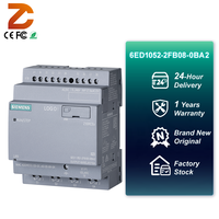 Módulo Lógico LOGO 12/24RC de Siemens, Módulo de E/S Digital 6ED1052-2FB08-0BA2, PLC, Controlador Programable Industrial, Superventas