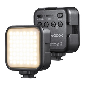 Godox LED6R LED6Bi Lumière vidéo LED RGB rechargeable Mini lumière d'appoint 3200-6500K Dimmable pour <span class=keywords><strong>Tik</strong></span> <span class=keywords><strong>Tok</strong></span> Vlog Live Prix de gros - Product Image 3