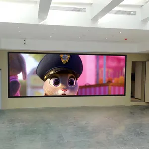 HD dan Penyegaran Tinggi Dinding Video Warna Penuh Panel Led P5 Dalam Ruangan Dinding Led Digital