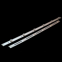 Barre de rétroéclairage LED en aluminium pour téléviseur commercial de 43 pouces, IP20 ROHS, modèle XMNJ43D09-ZC62AG-01 DC24V