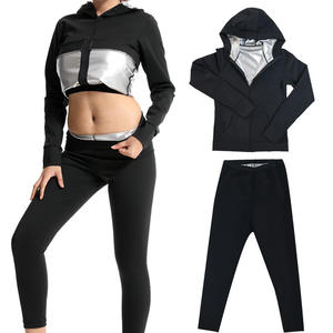 Femmes Polyester Sauna <span class=keywords><strong>Sweat</strong></span> Taille Formateur Corset Débardeur <span class=keywords><strong>Gilet</strong></span> avec Fermeture Éclair Forme Porter pour L'entraînement et L'usage À La Maison Perte De Poids - Product Image 3