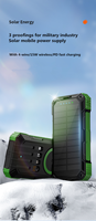 Nouvelle batterie solaire Li-Polymère 20000mAh à charge rapide avec écran LED, sortie 74W, certifiée CE, garantie 12 mois, directement de l'usine