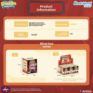 Figura Coleccionable Original de <span class=keywords><strong>la</strong></span> Serie de Películas, Activada por Luz, en Caja Sorpresa, Personaje de Bikini Bottom, Hecha a Mano, 14 cm - Product Image 4