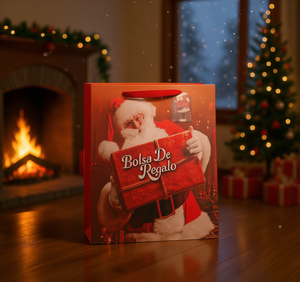 Sacchetto regalo in carta con manico, stile alla moda per regali - Product Image 2