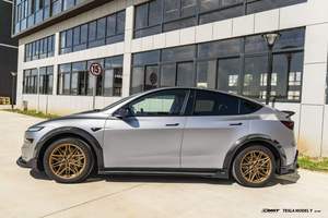 Producto en Oferta de Runde 2025 para Tesla Model Y, Estilo CMST Mejorado y Modificado, Fibra de Carbono de Alta Calidad, Adaptación Perfecta - Product Image 4