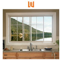Fenêtres PVC sur mesure WANJIA, style américain, double vitrage, fenêtres coulissantes UPVC, triple vitrage, design français, fenêtres en plastique antivol